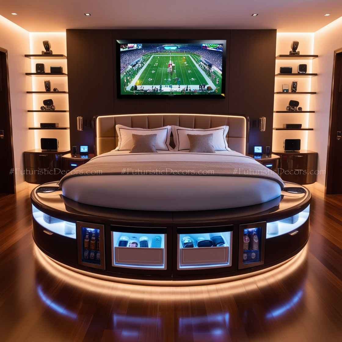 Giant TV Bed