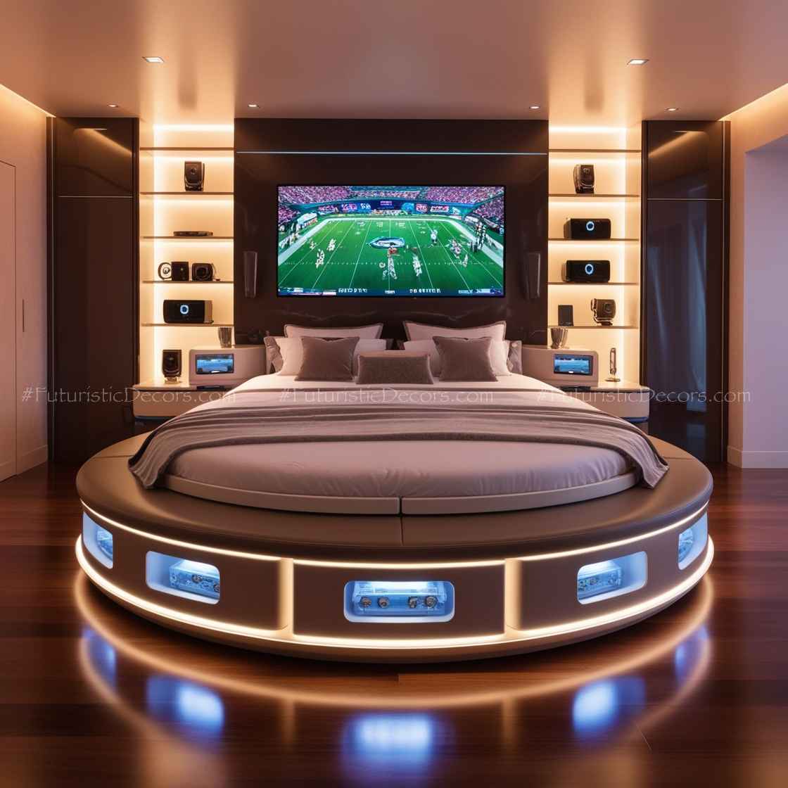 Giant TV Bed