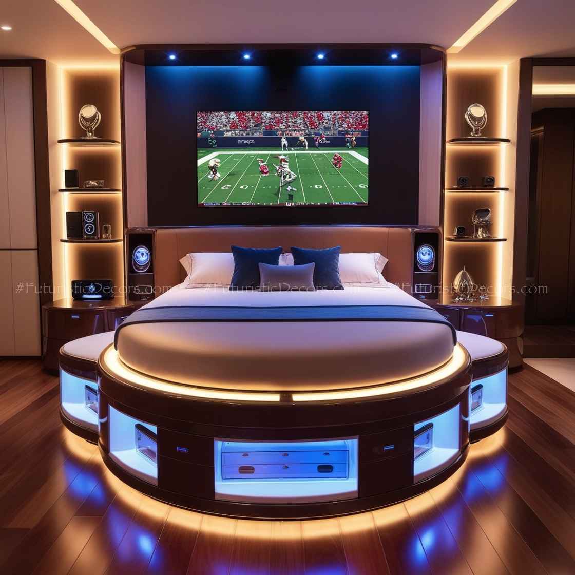 Giant TV Bed