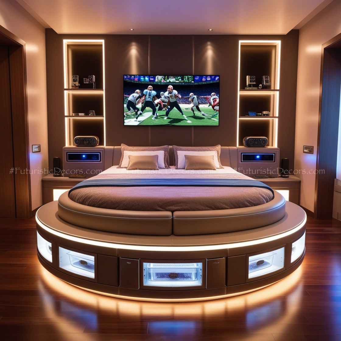 Giant TV Bed