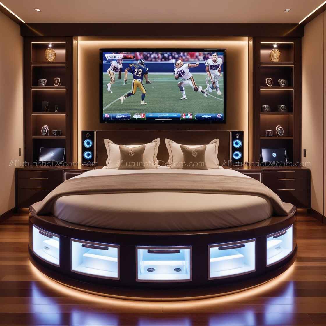 Giant TV Bed