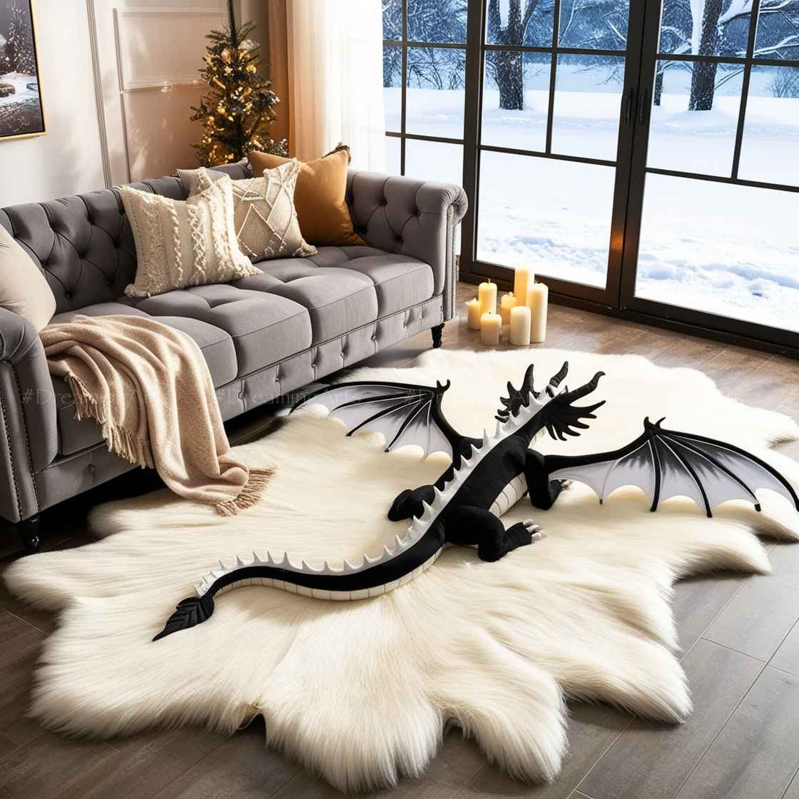 Incredible Dragon Rug Large