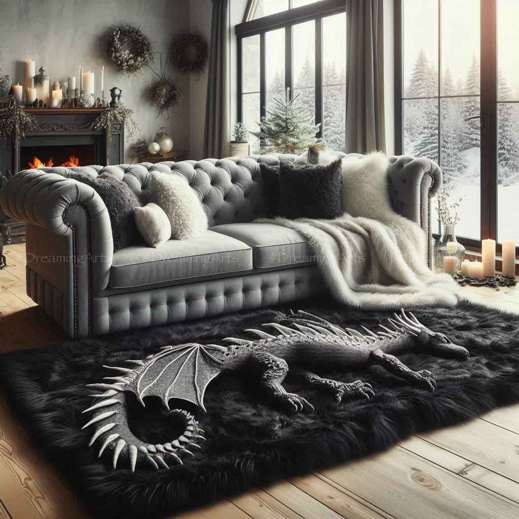 Dragon Rug Large