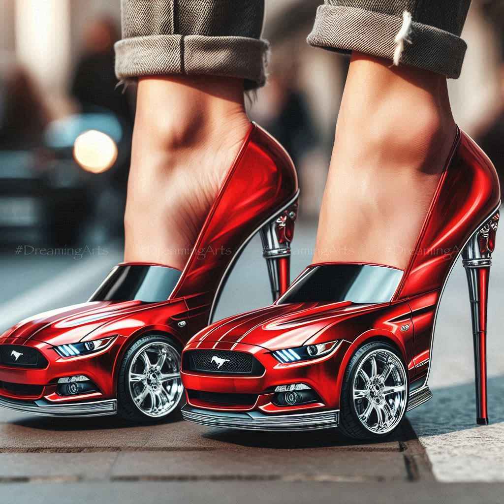 Mustang-inspired High Heels