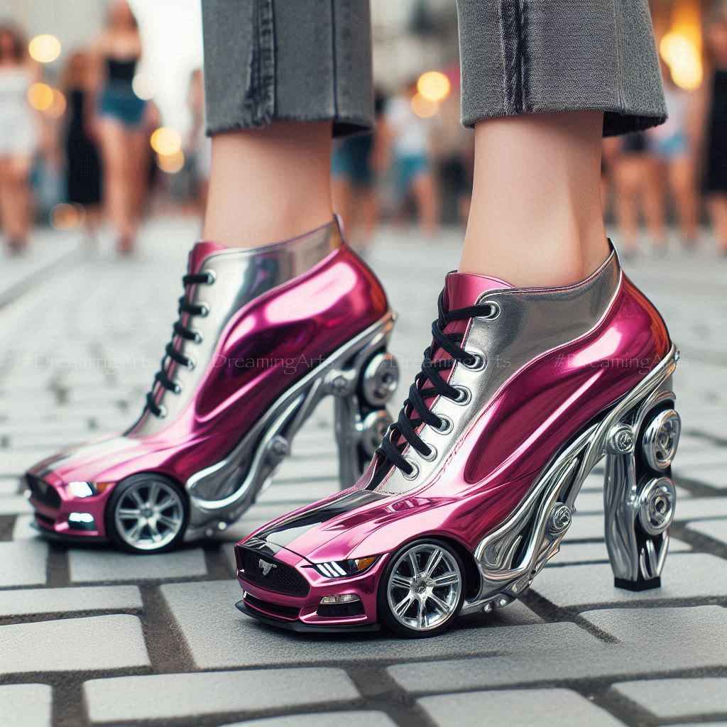 Mustang-inspired High Heels