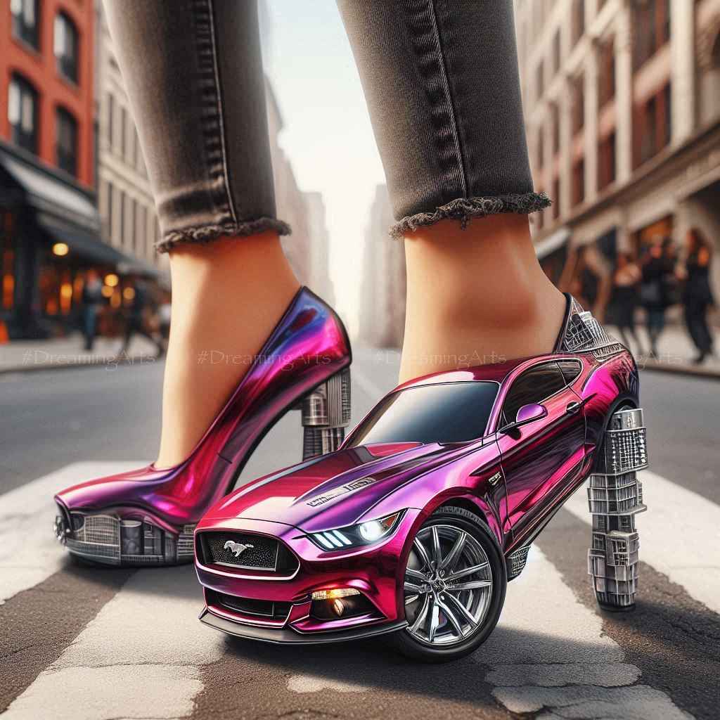 Mustang-inspired High Heels