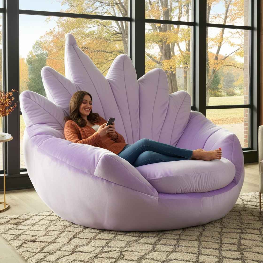 Purple Autumn Leaf Loungers