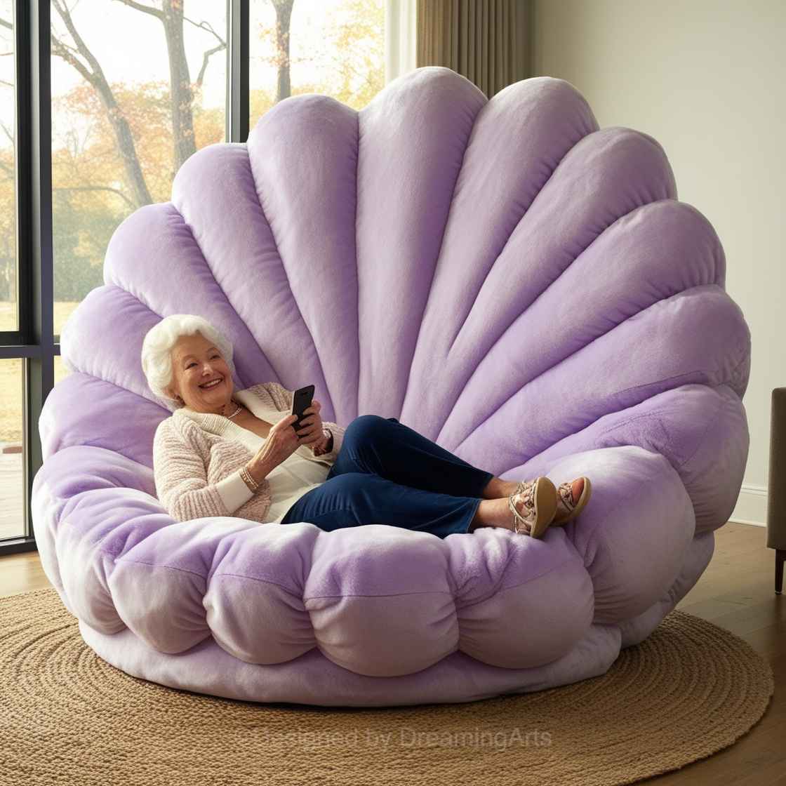 Purple Autumn Leaf Loungers