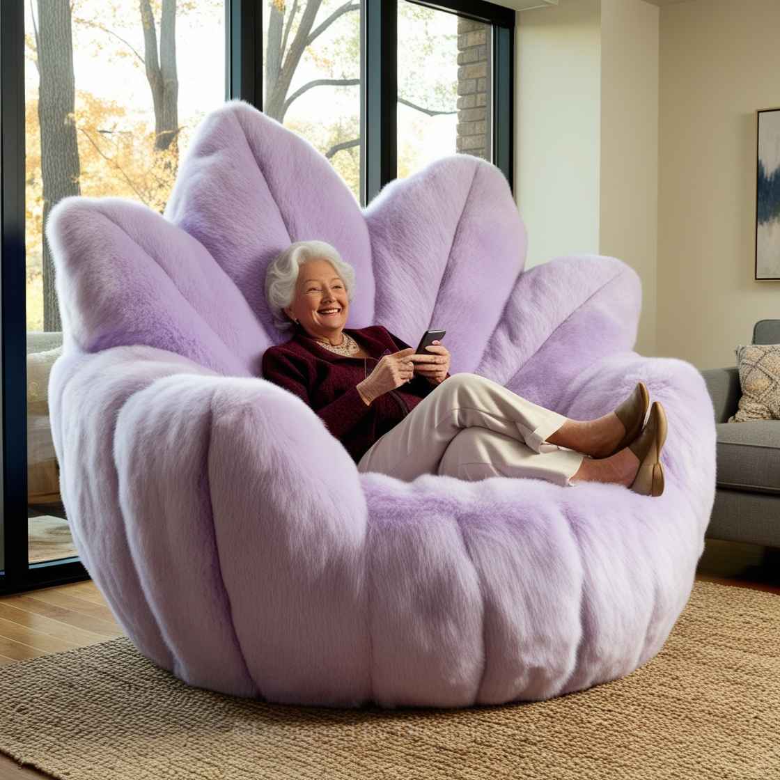 Purple Autumn Leaf Loungers