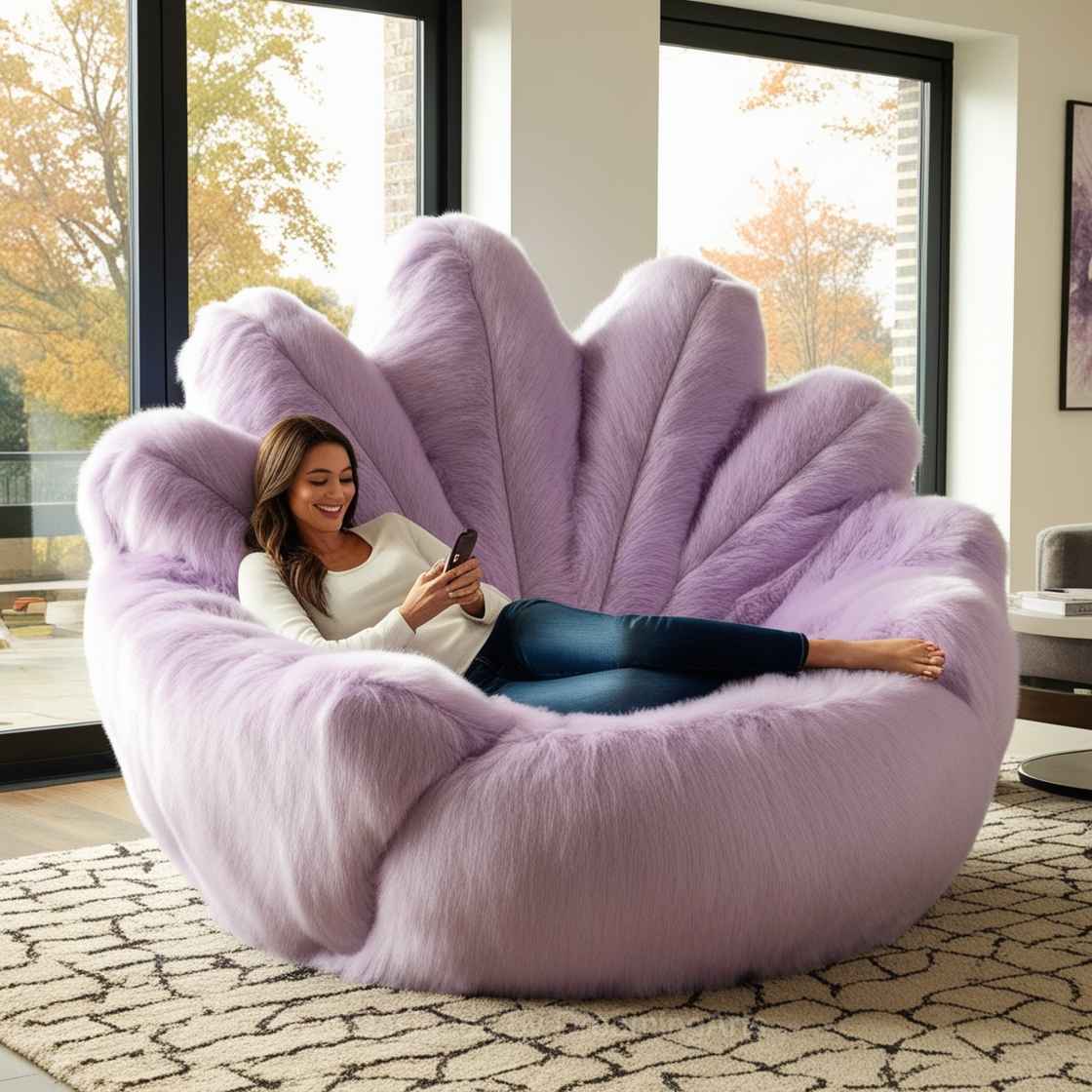 Purple Autumn Leaf Loungers