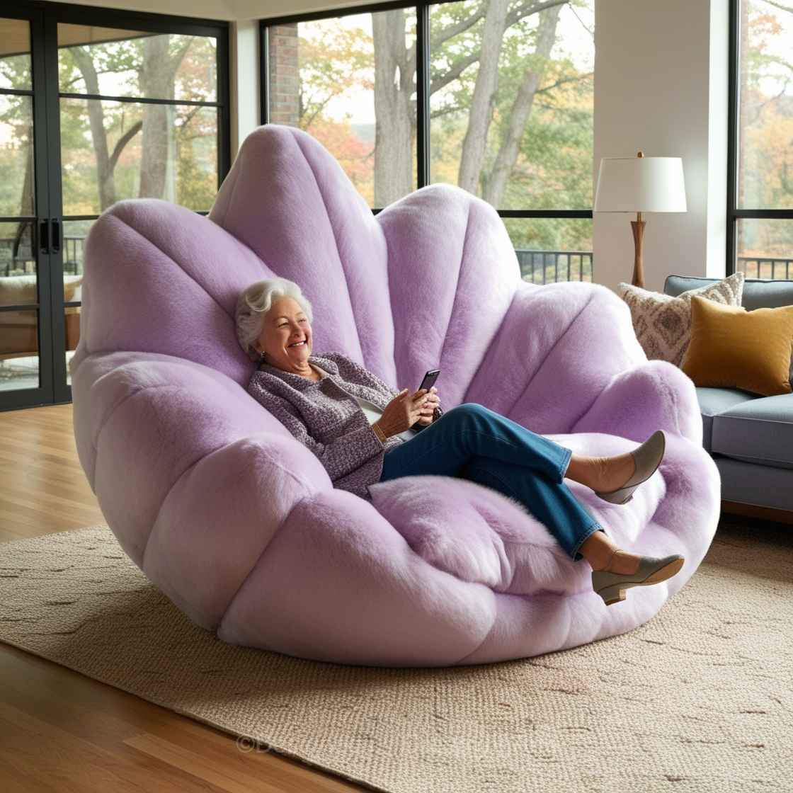 Purple Autumn Leaf Loungers