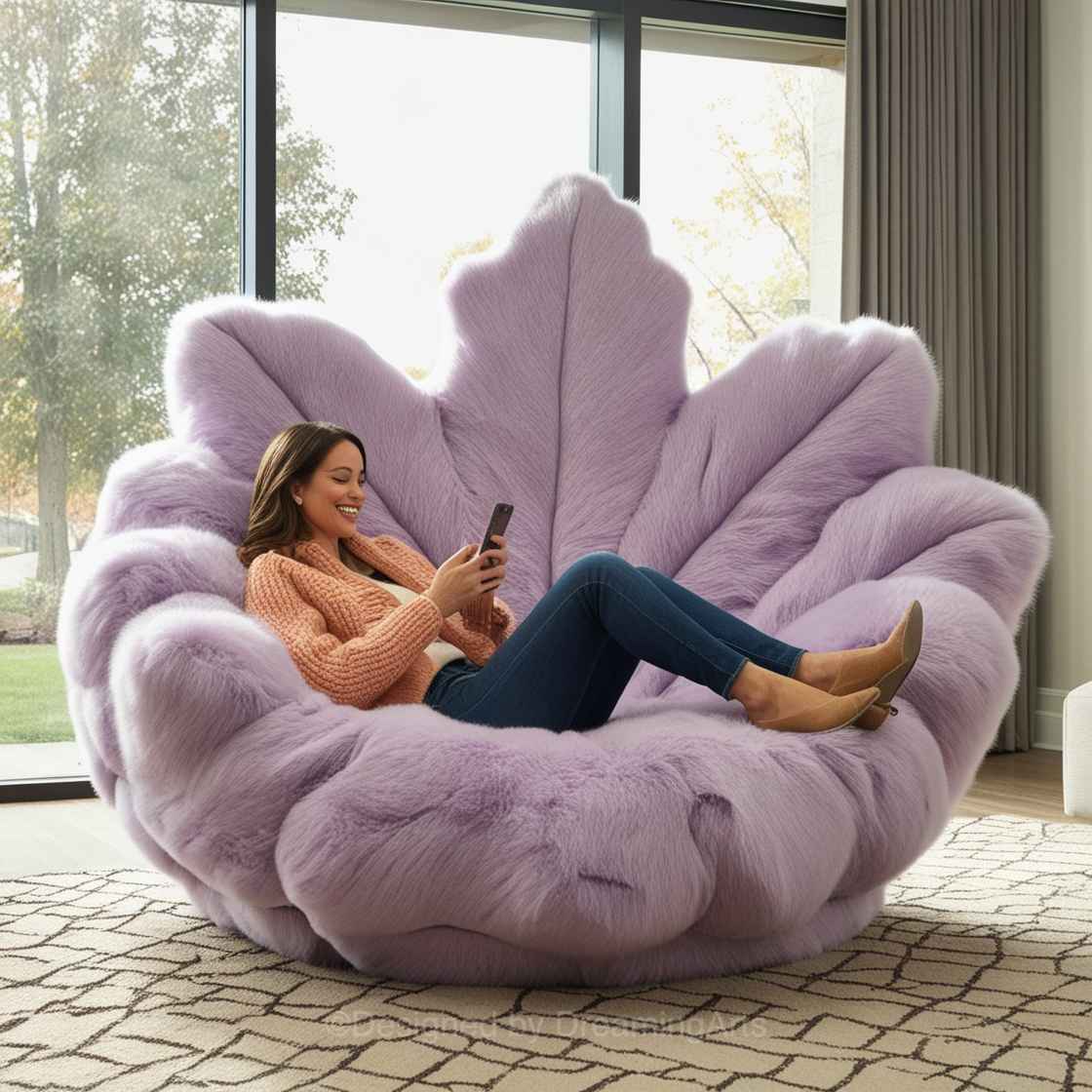 Purple Autumn Leaf Loungers