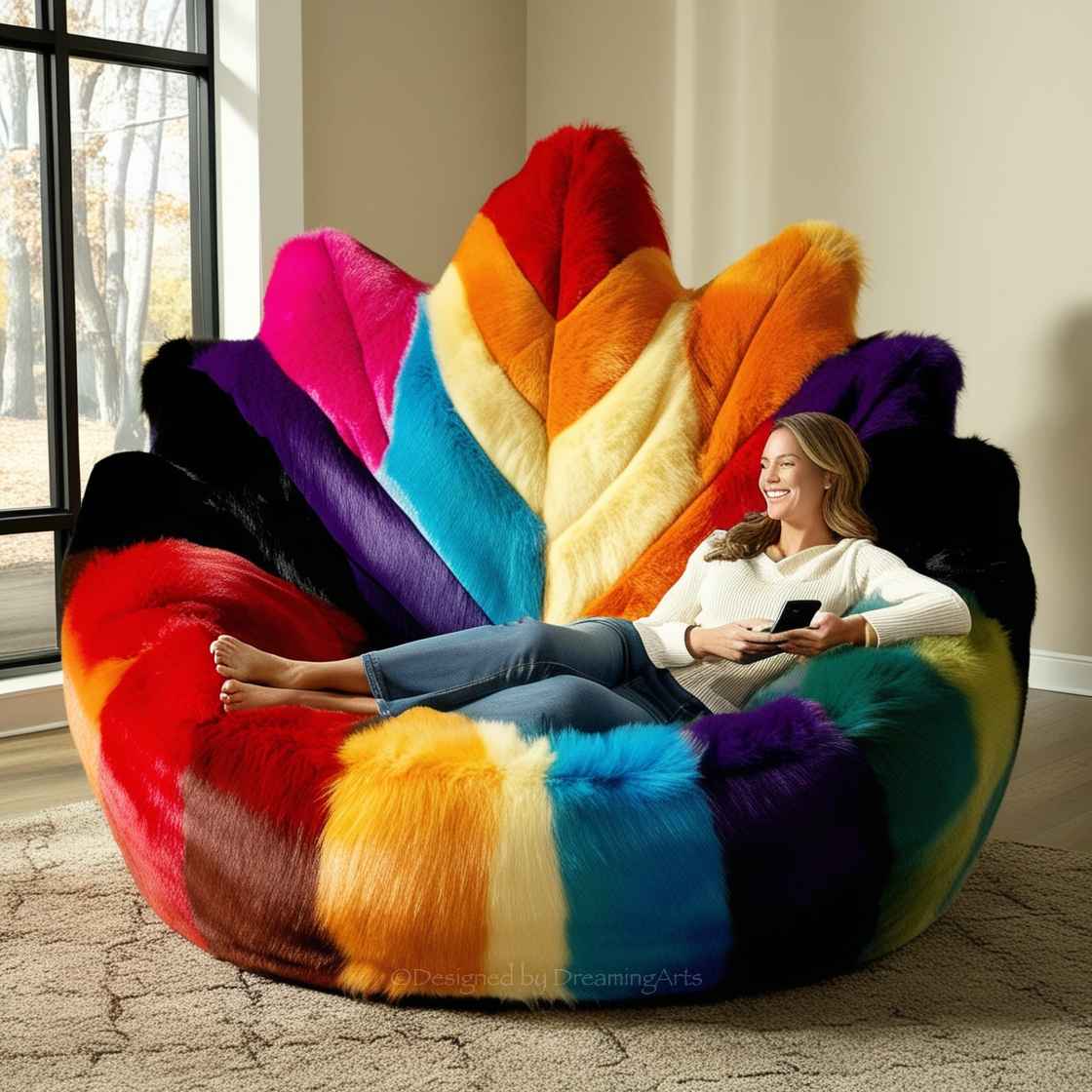 Rainbow Leaf Lounger