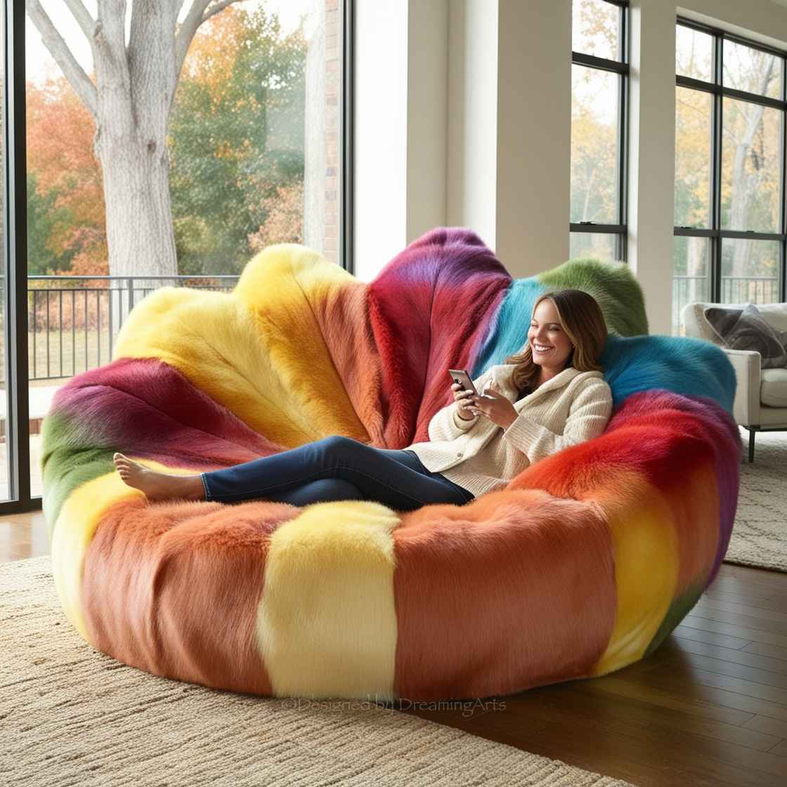 Rainbow Leaf Lounger