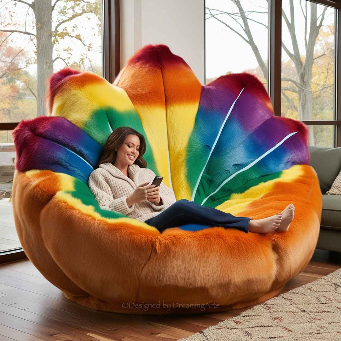 Rainbow Leaf Lounger