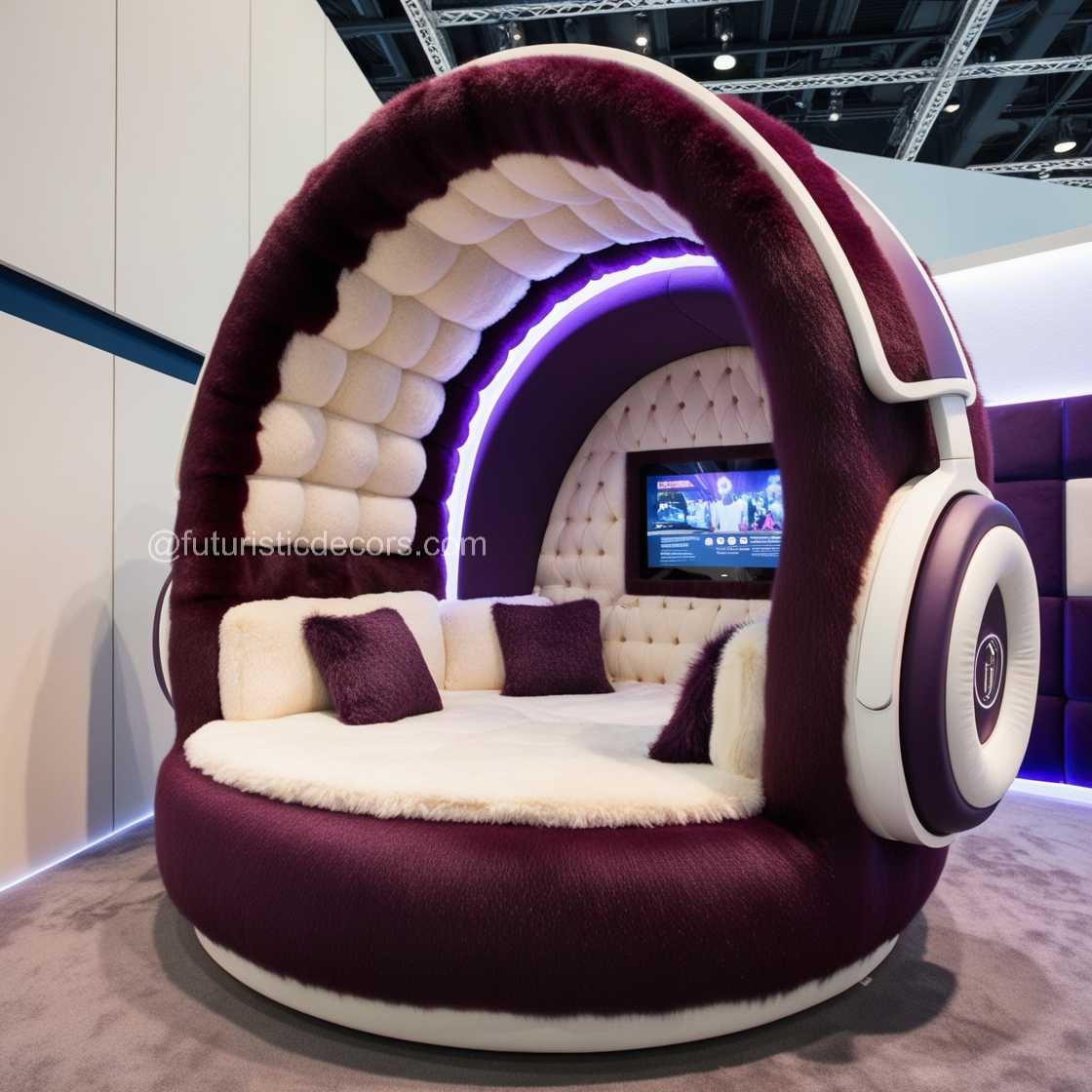 Headphone Lounging Pod