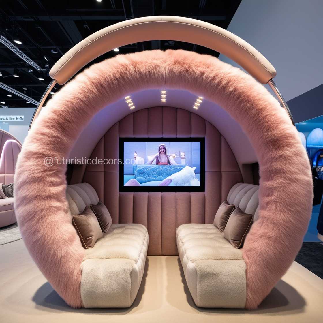 Headphone Lounging Pods