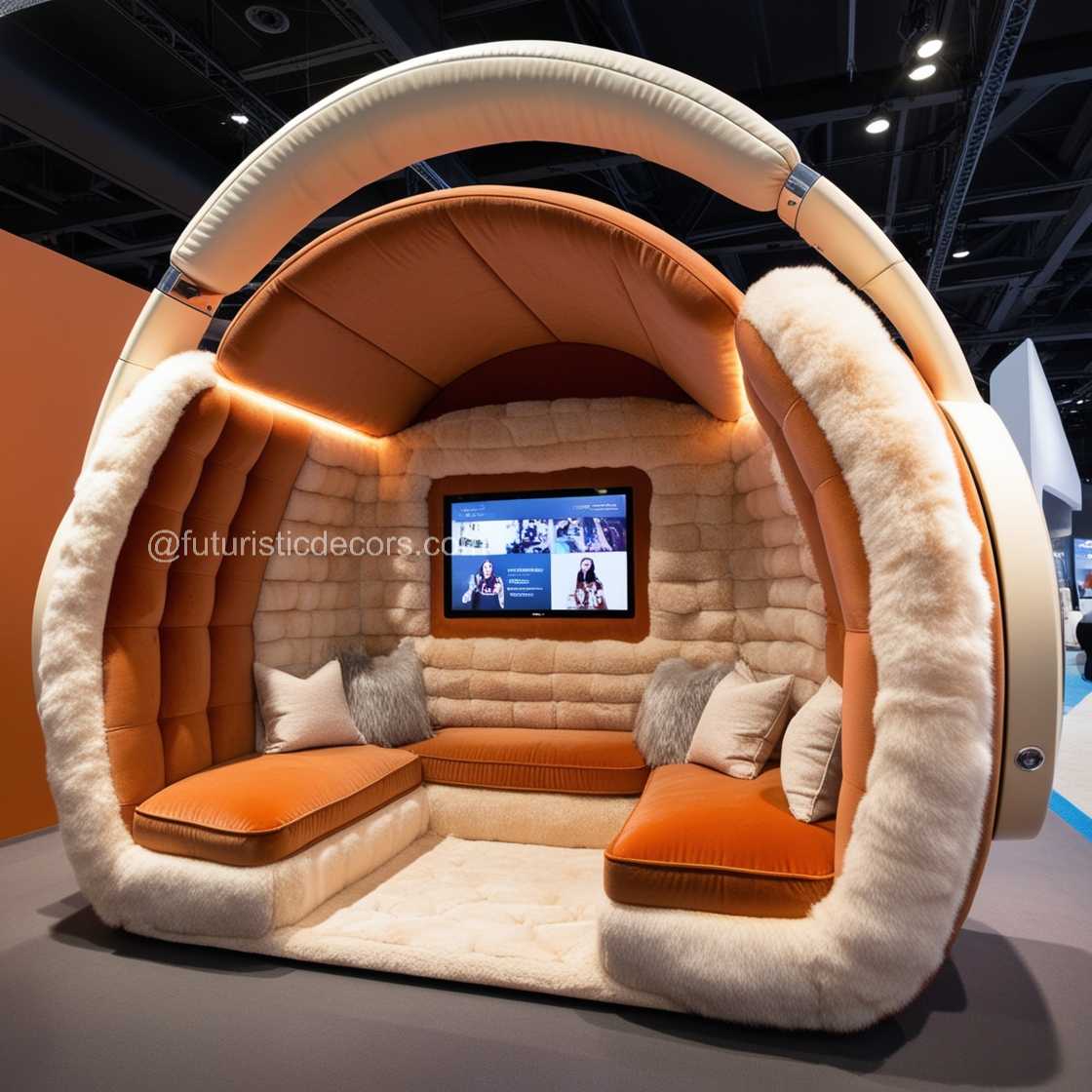 Headphone Lounging Pods