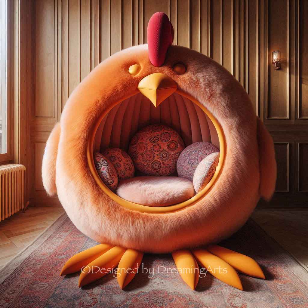 Rooster Lounging Den