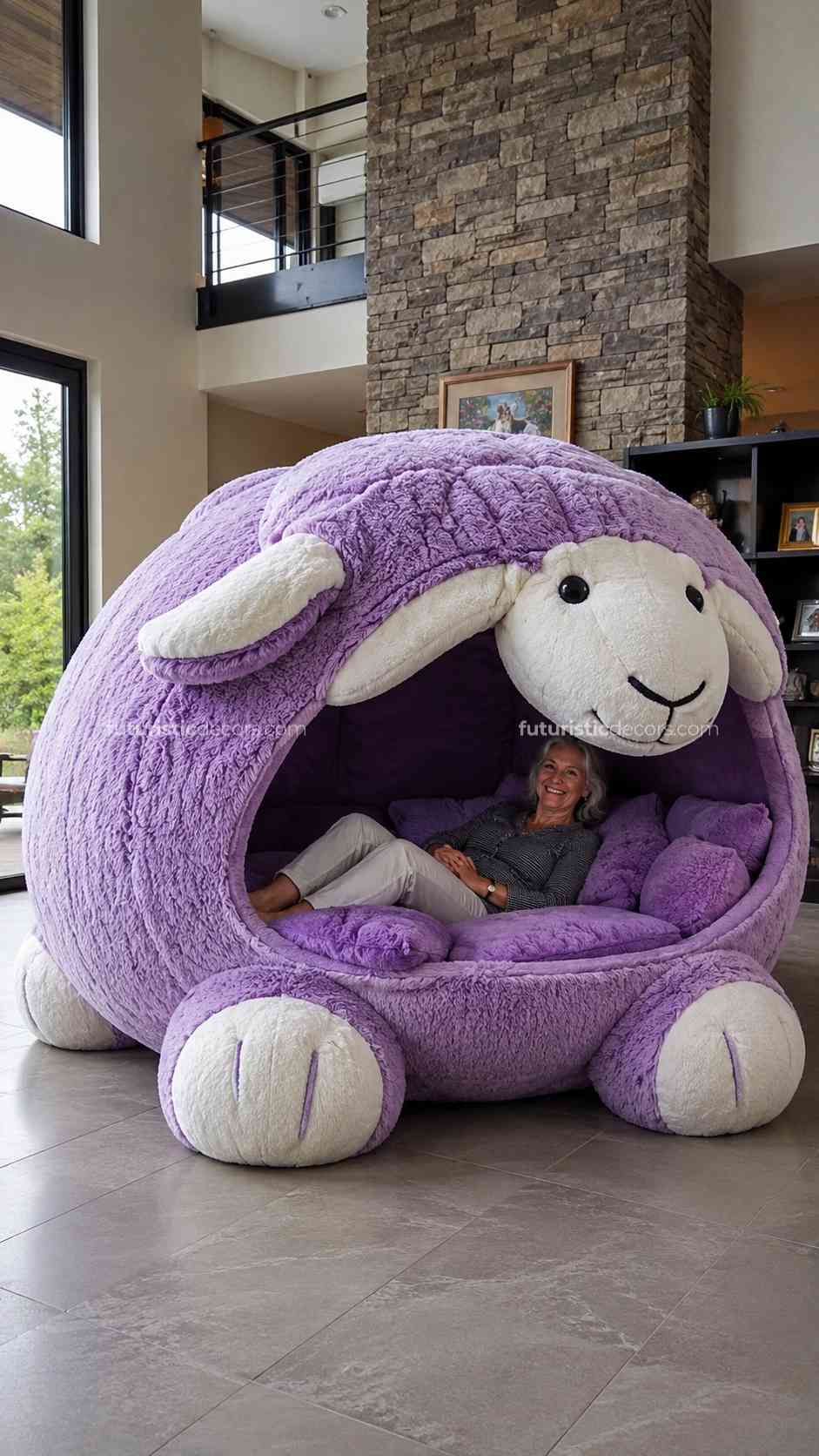 Sheep Lounger Pod