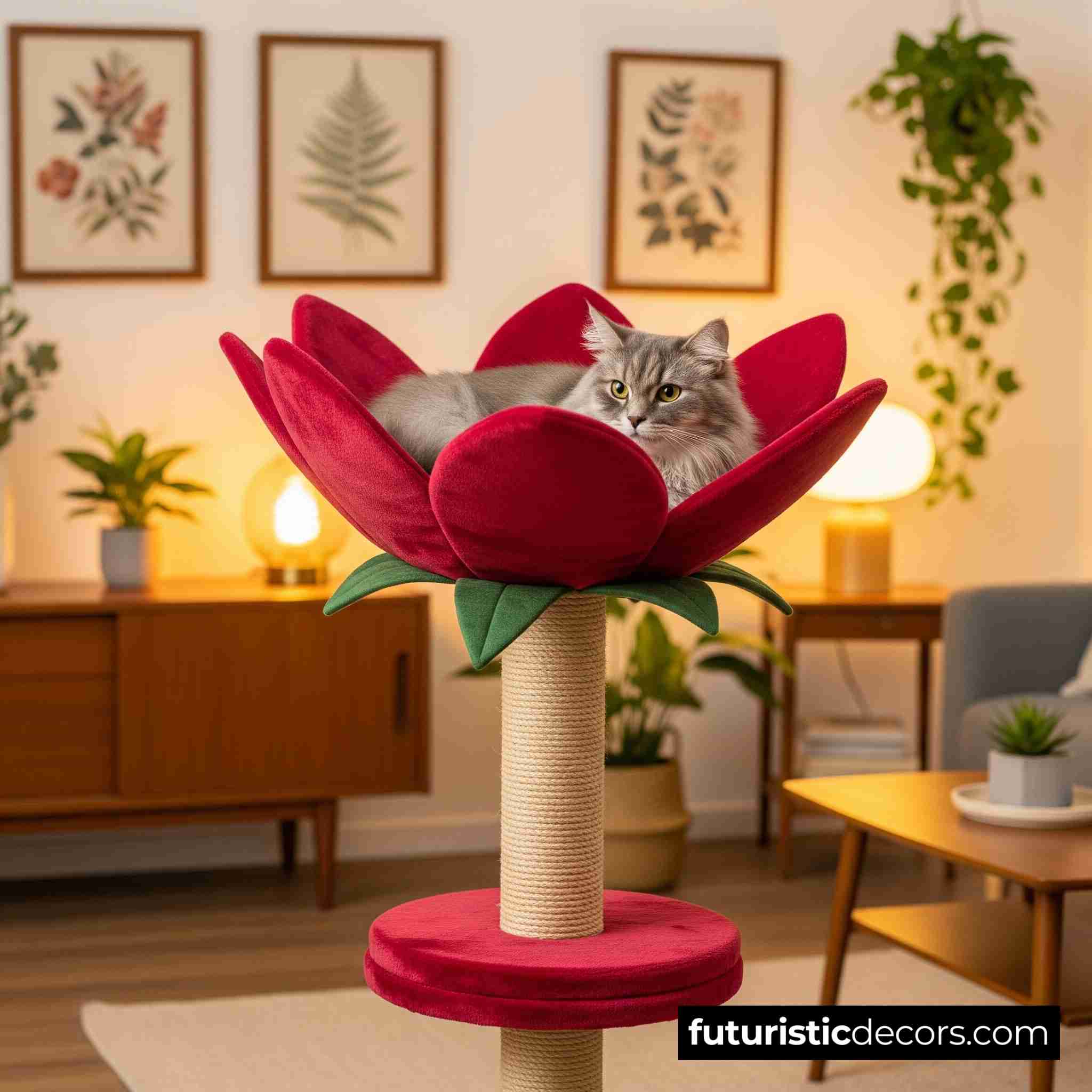 Flower Shaped Cat Tree