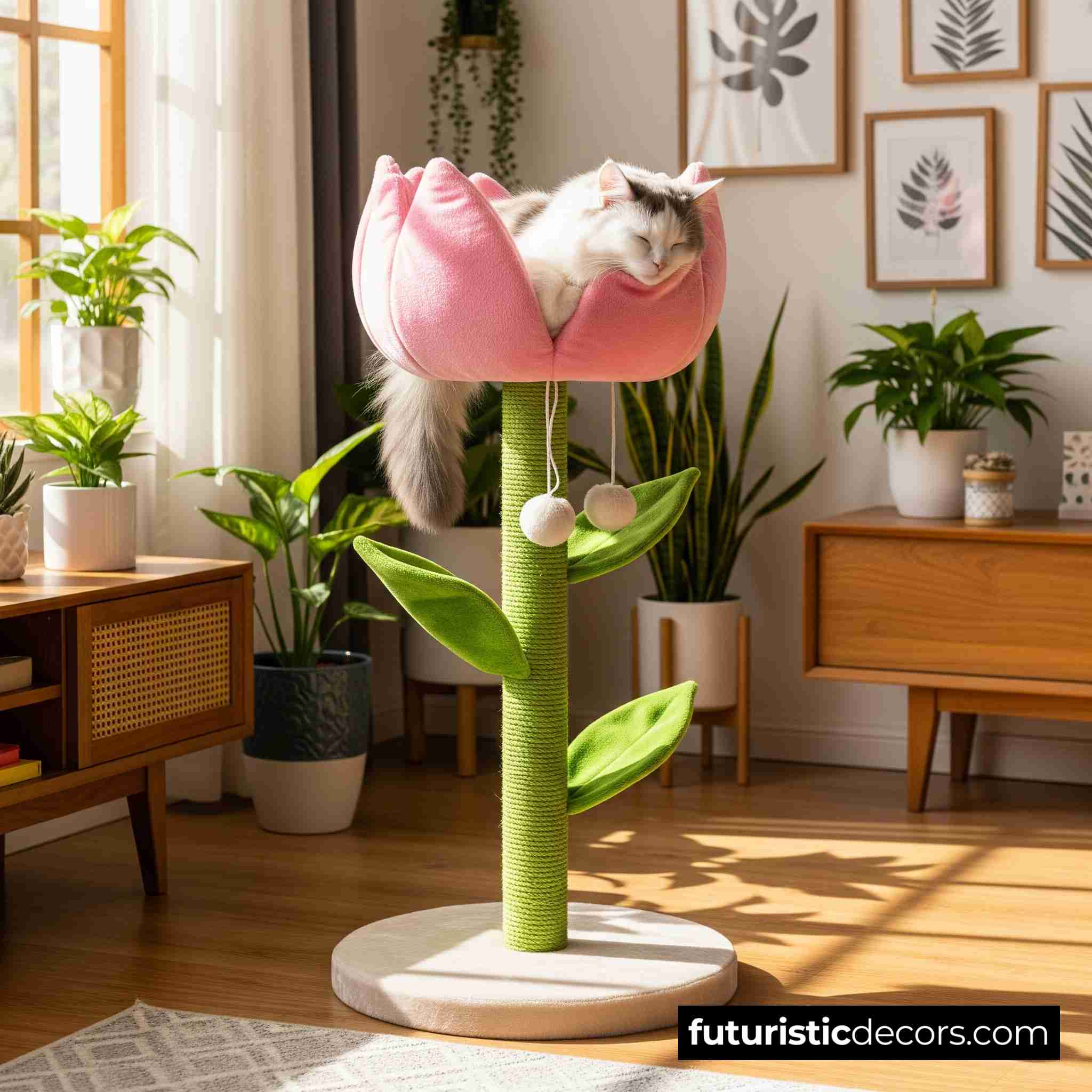 Flower Shaped Cat Tree