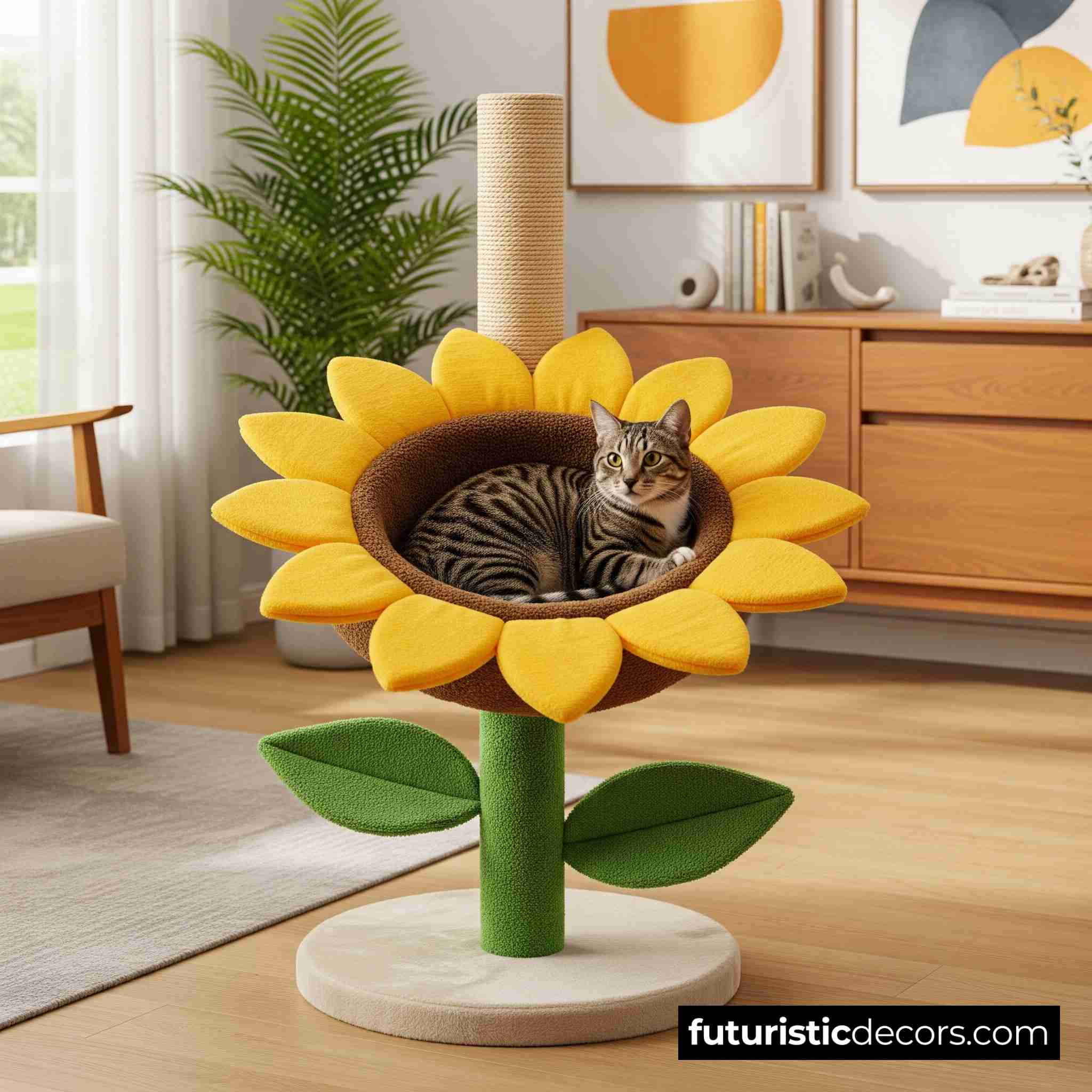 Flower Shaped Cat Trees