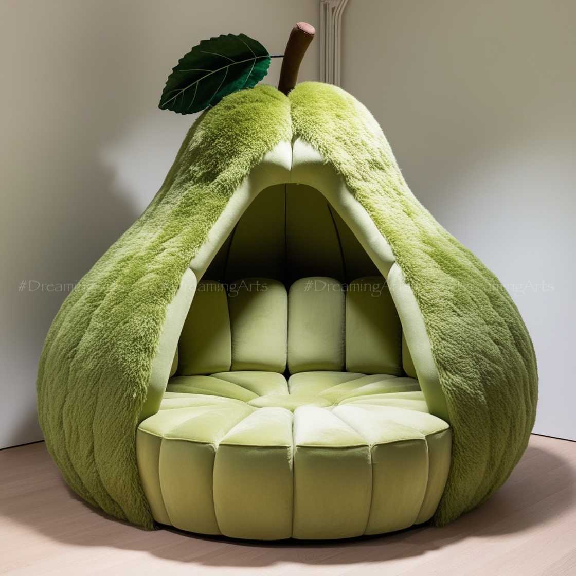 Giant Fruit Lounging Pods