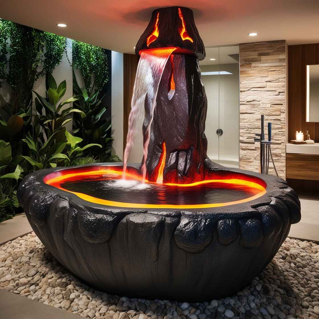 Volcano Bathtub