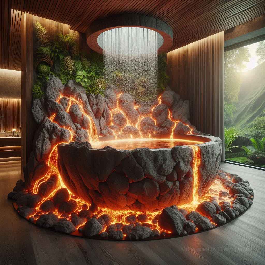 Volcano Bathtub