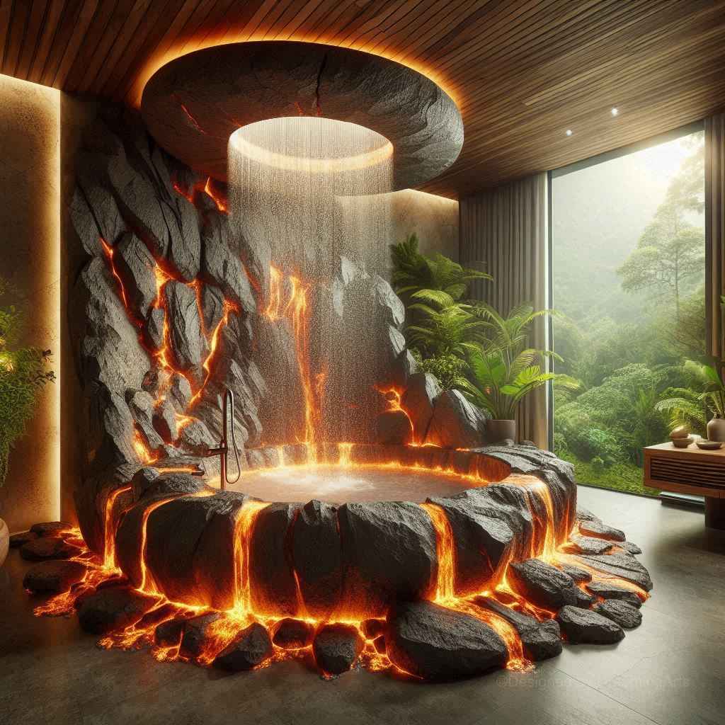 Volcano Bathtub