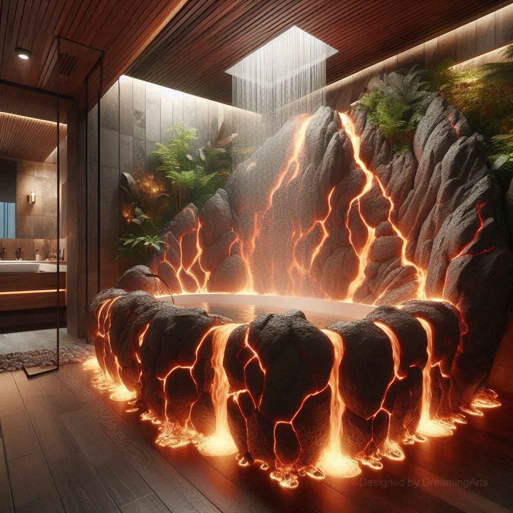 Volcano Bathtub