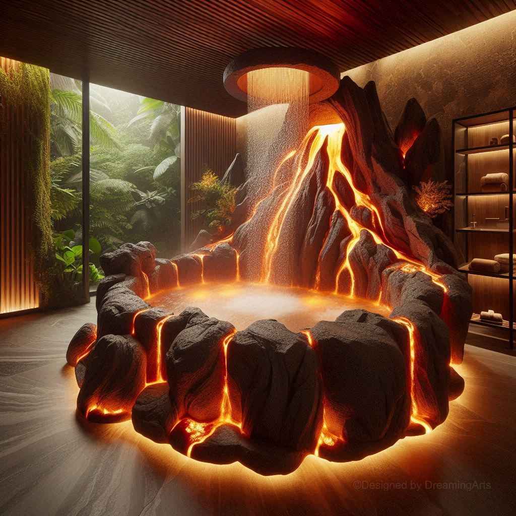 Volcano Bathtub