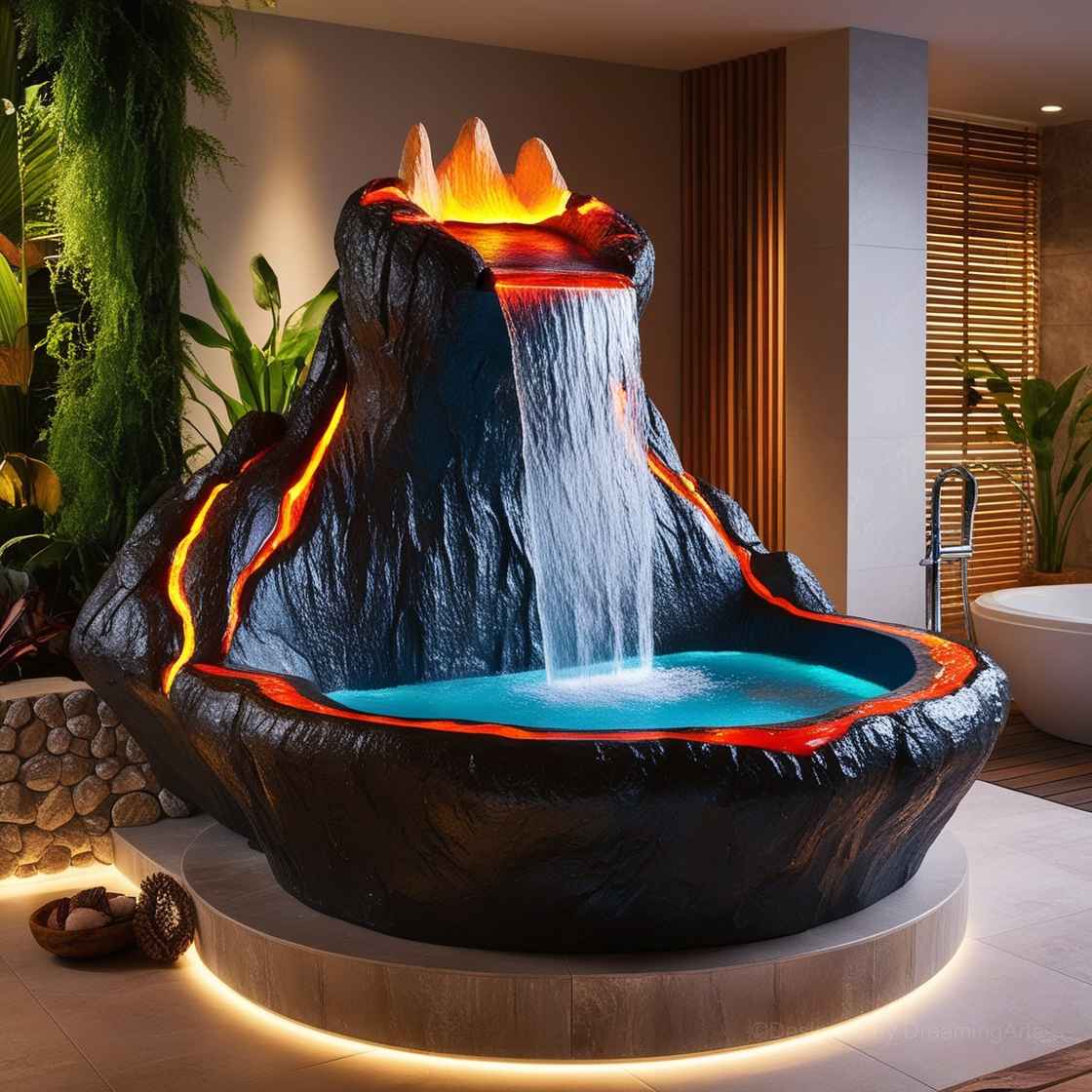 Volcano Bathtub