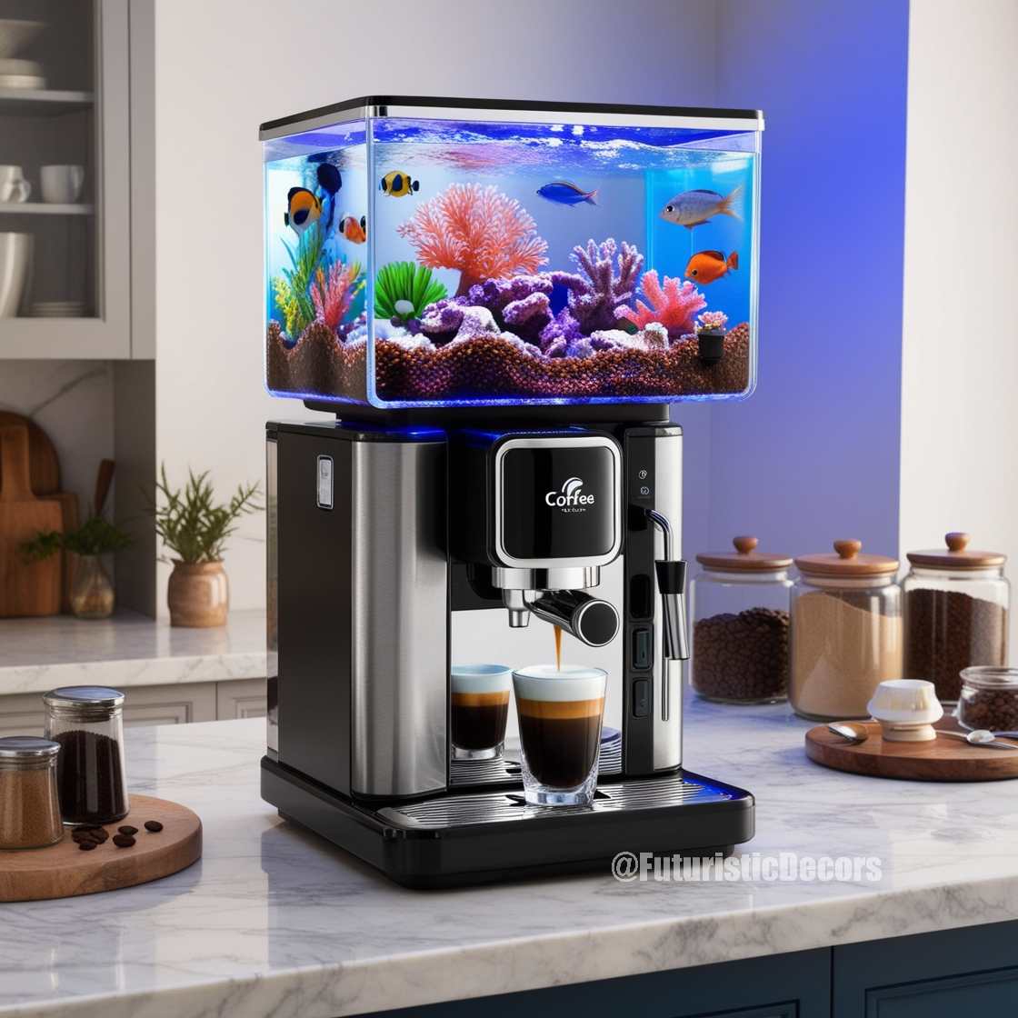 Aquarium Coffee Maker