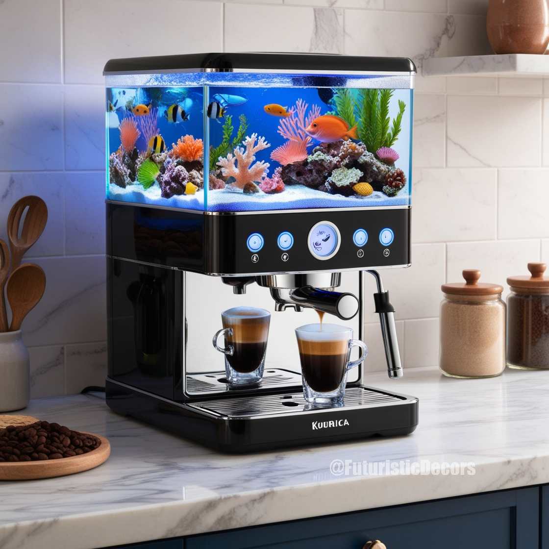 Aquarium Coffee Maker