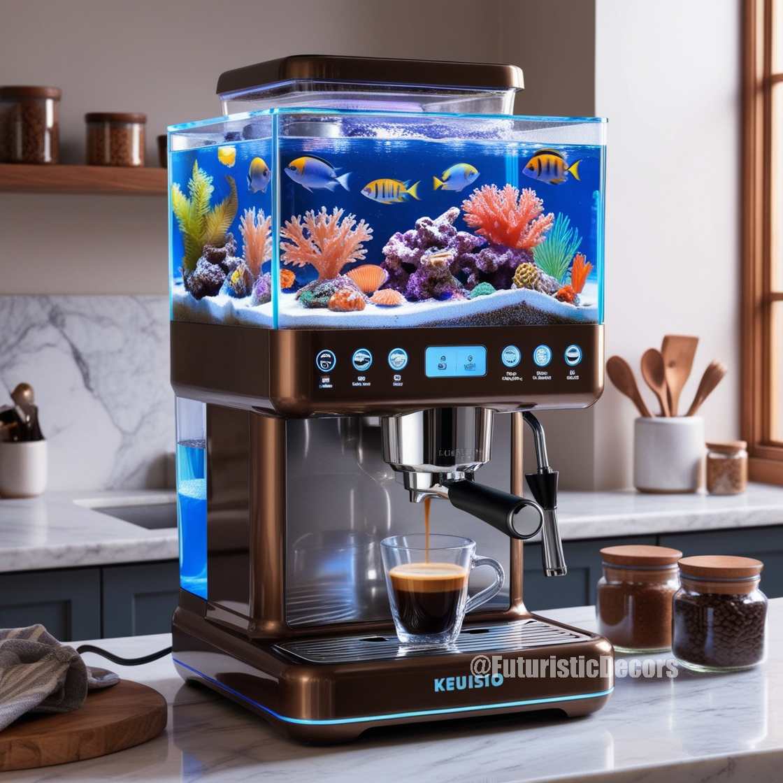 Aquarium Coffee Maker