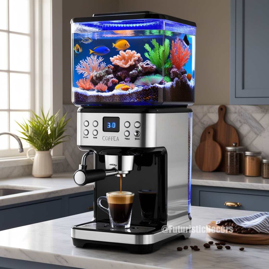 Aquarium Coffee Maker