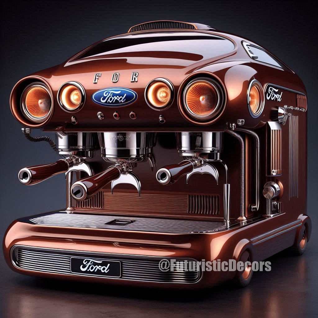 Classic Car Coffee Machine