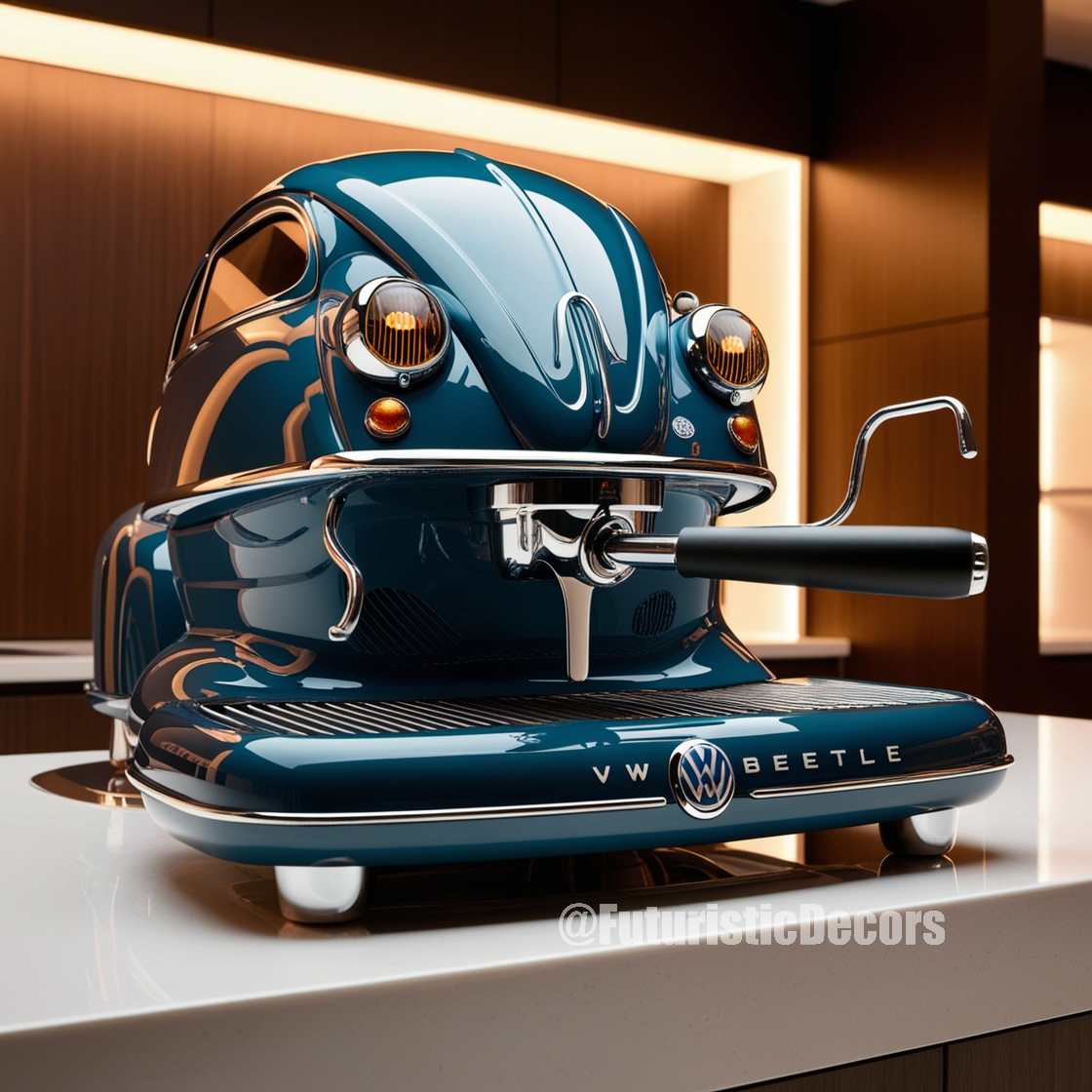 Classic Car Coffee Machine