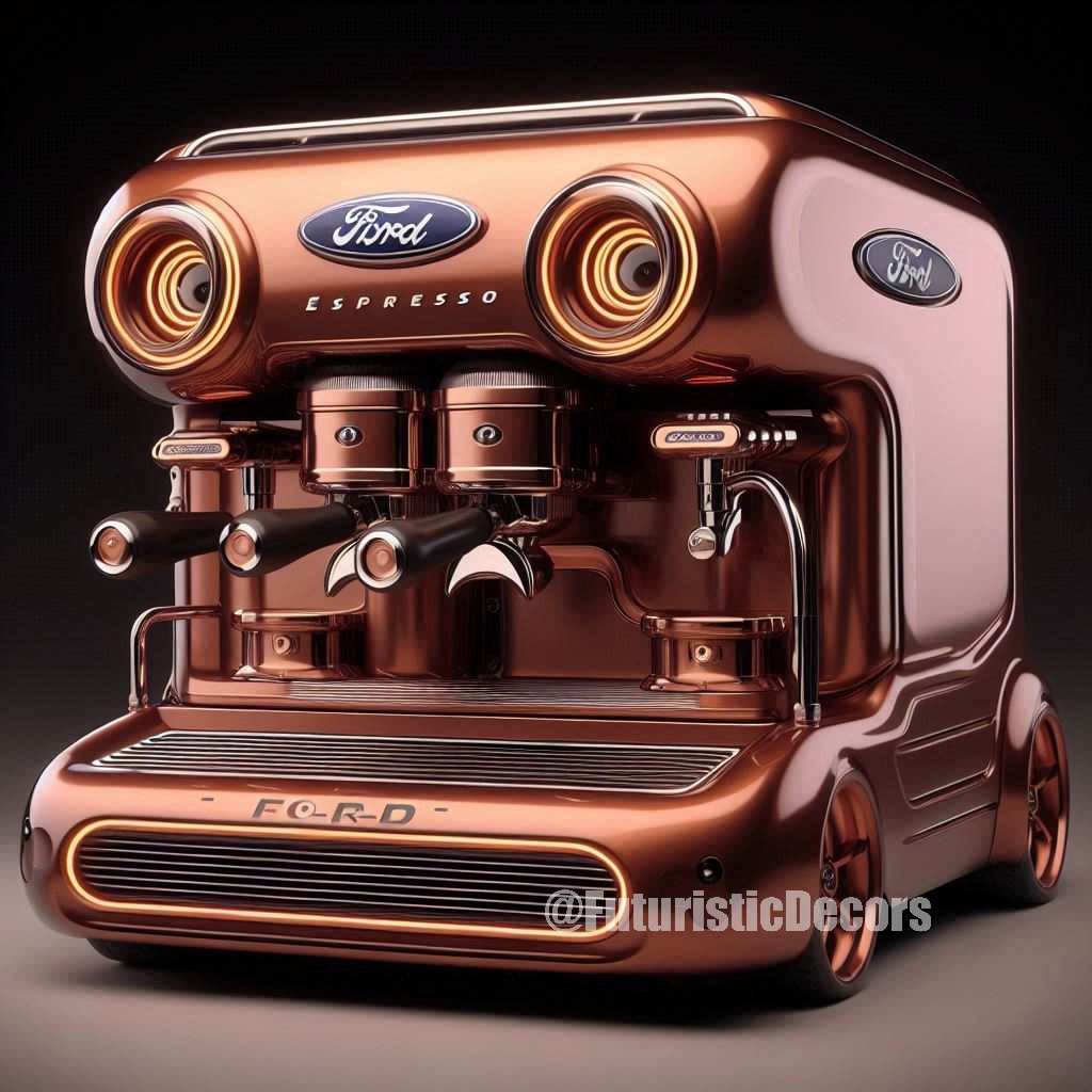 Classic Car Coffee Machine