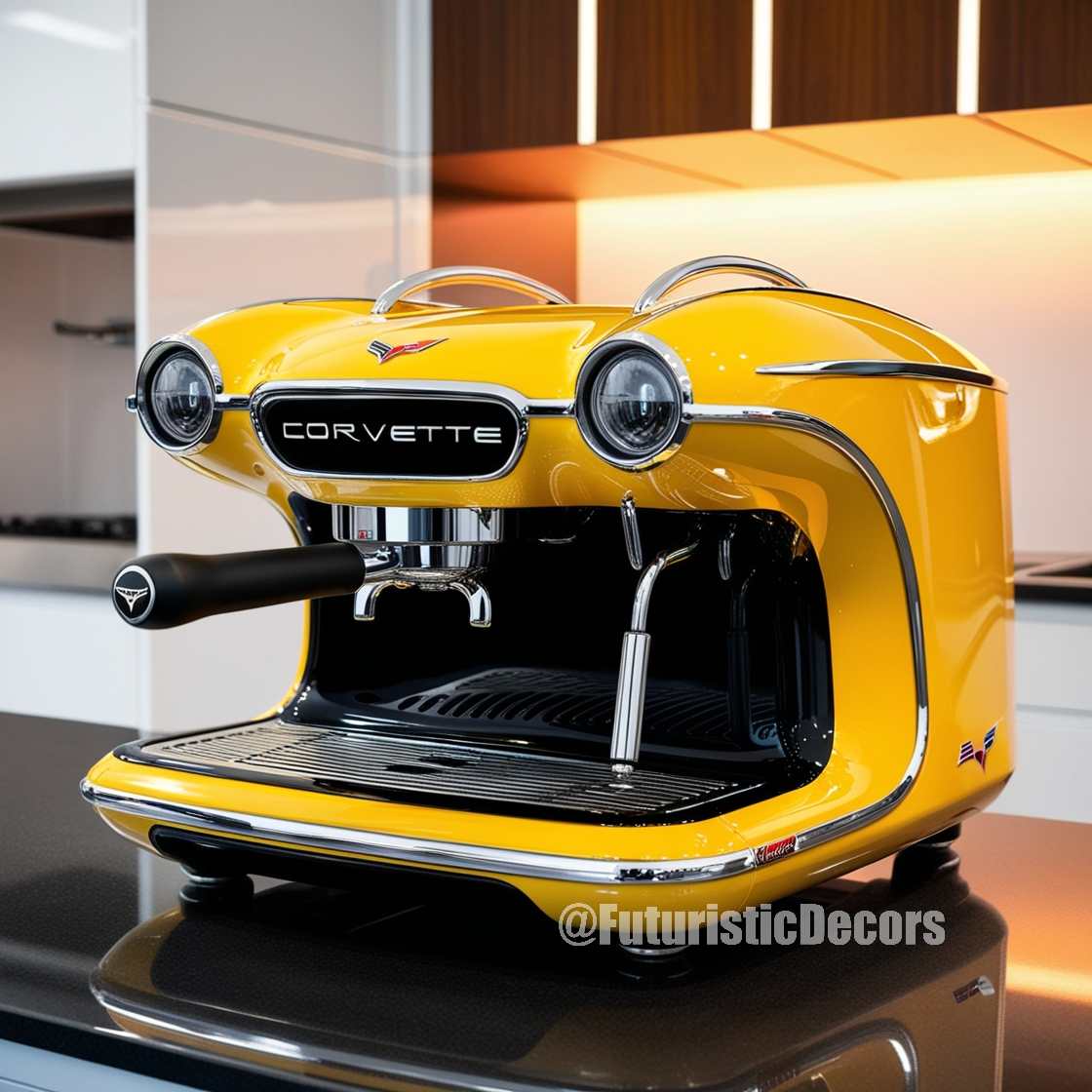 Classic Car Coffee Machine