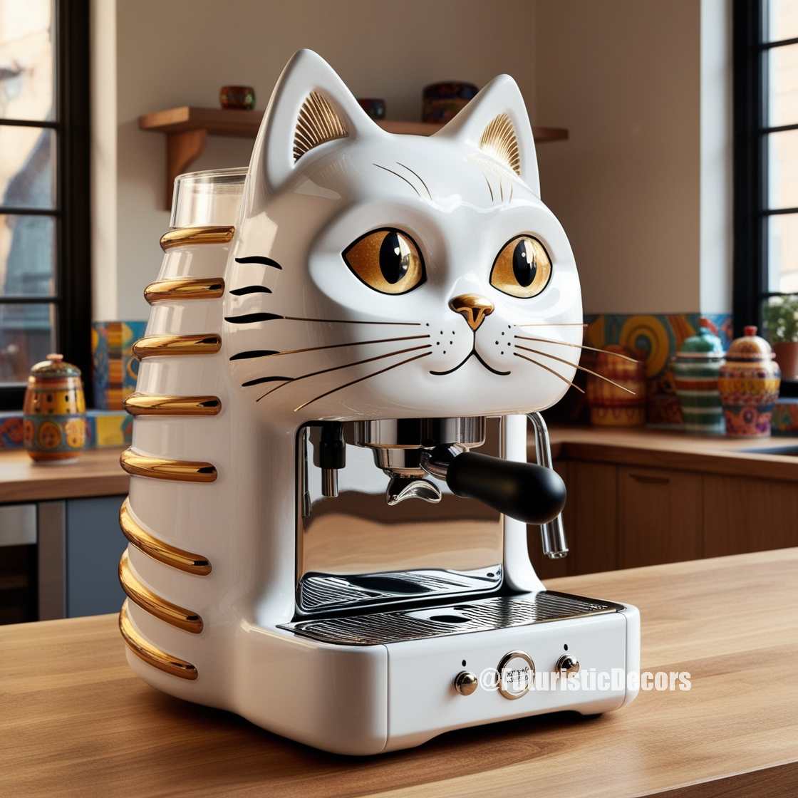 Cat Coffee Maker