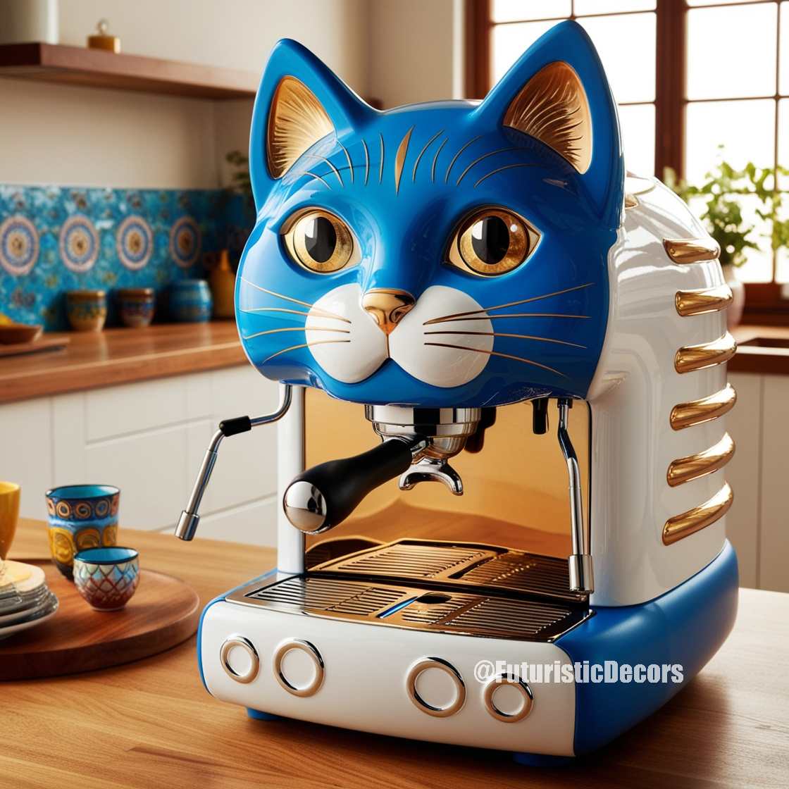 Cat Coffee Maker