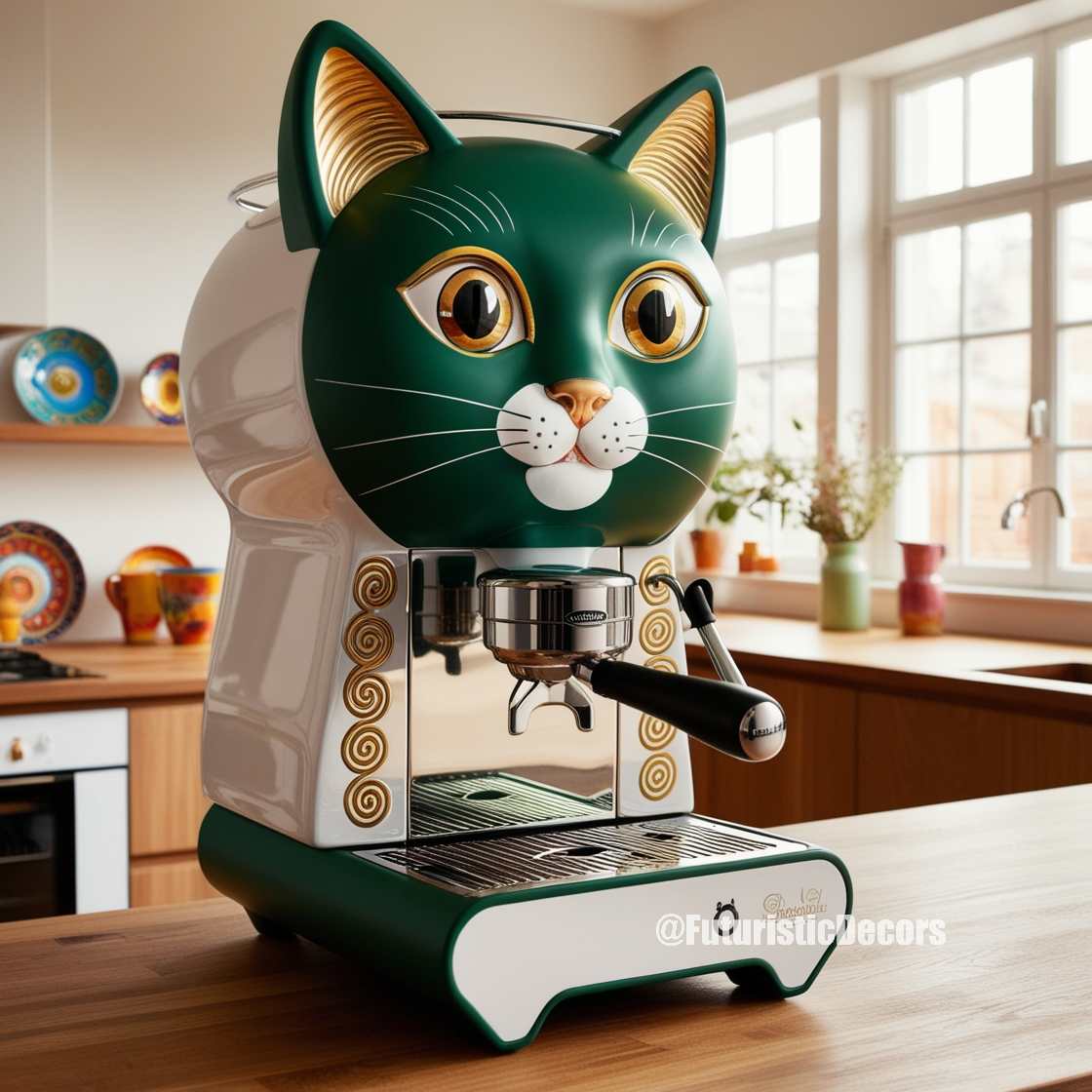 Cat Coffee Maker