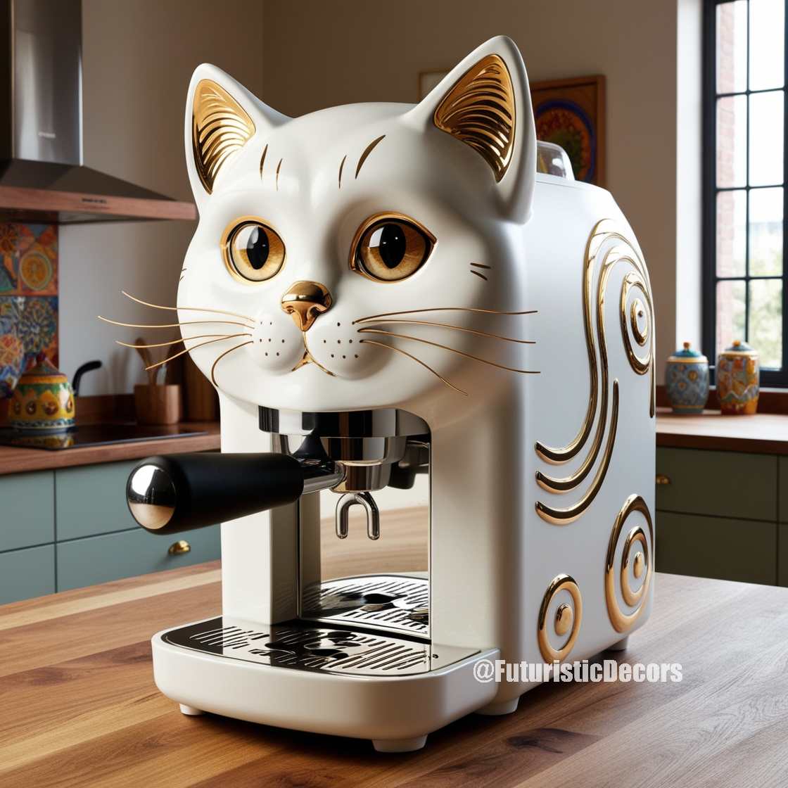 Cat Coffee Maker