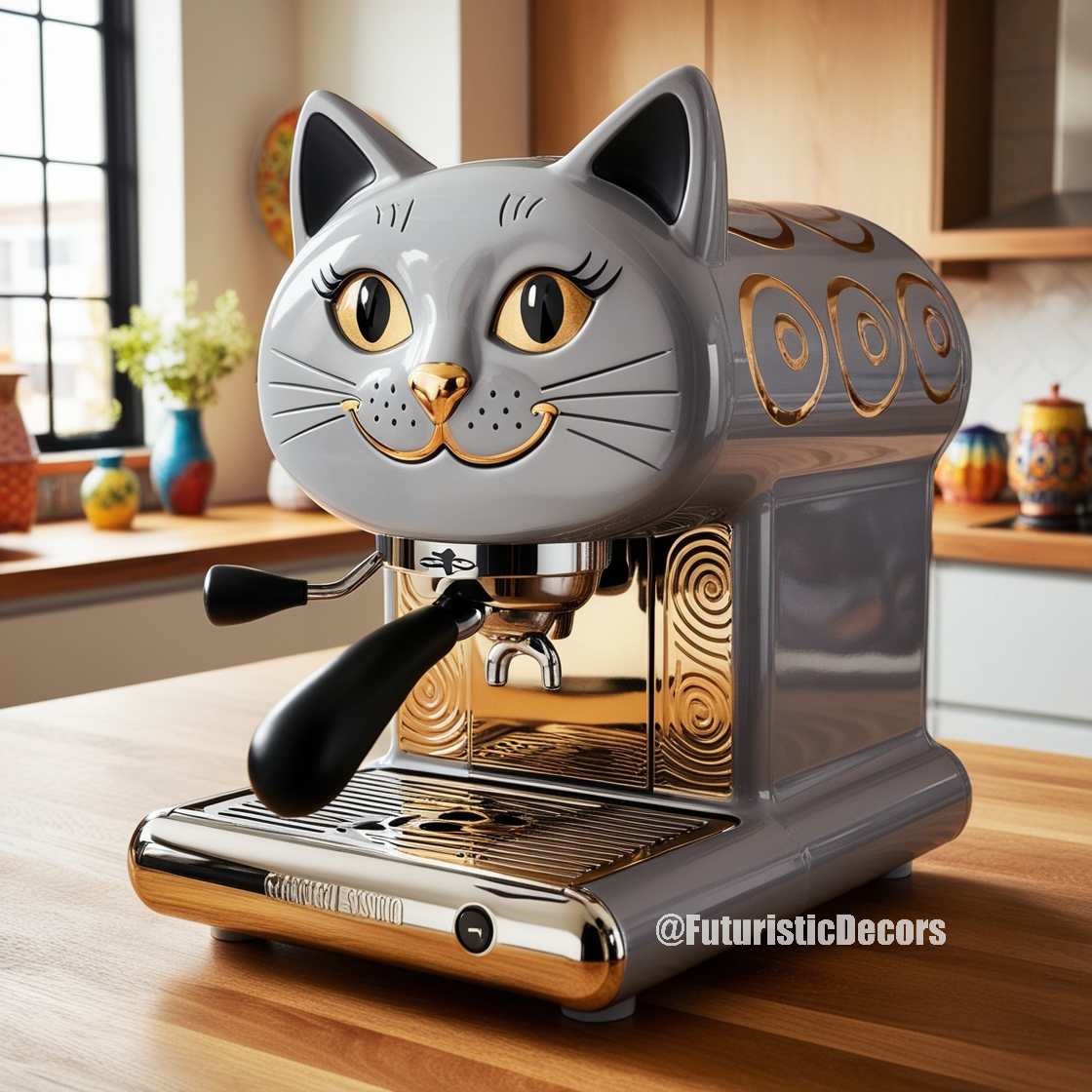 Cat Coffee Maker