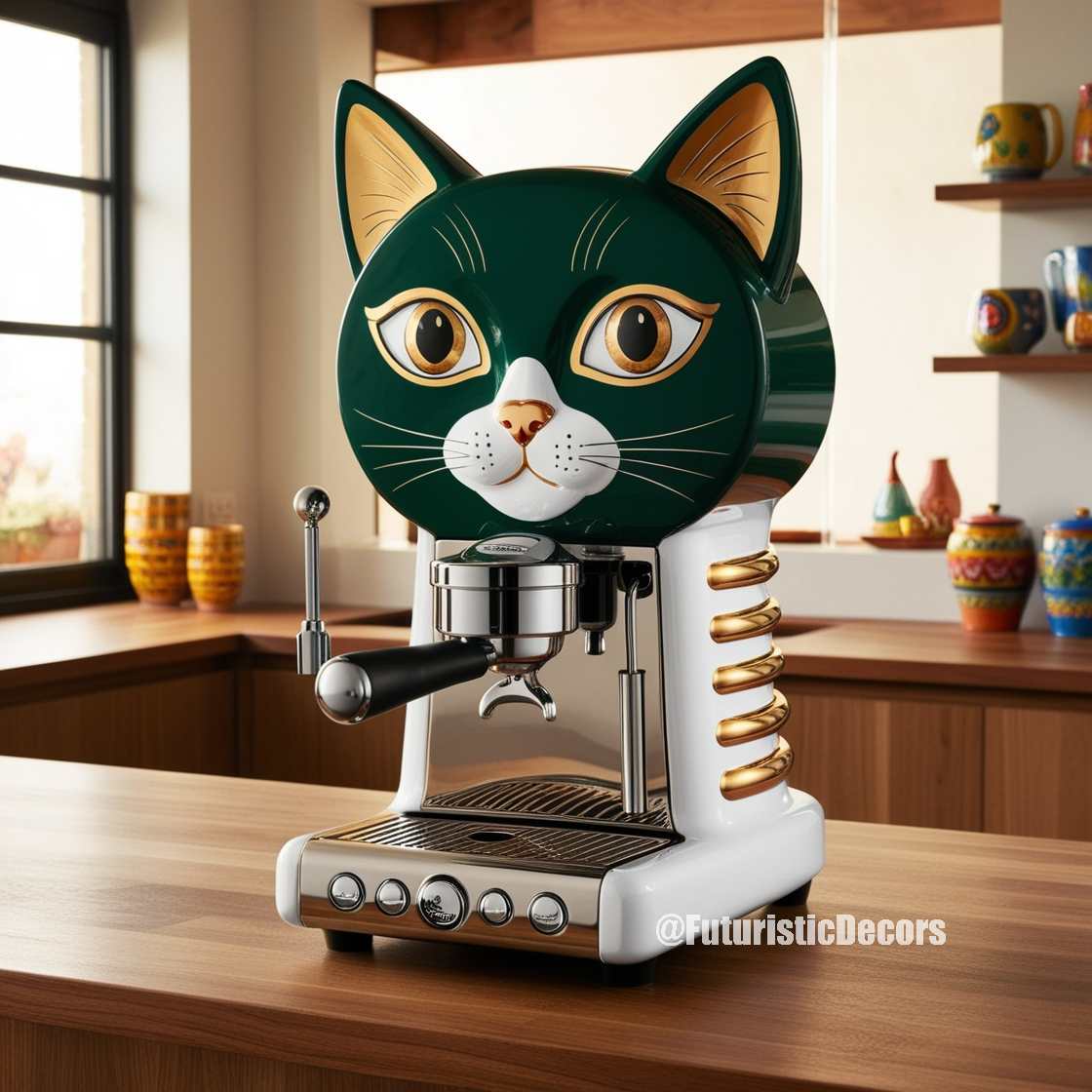 Cat Coffee Maker