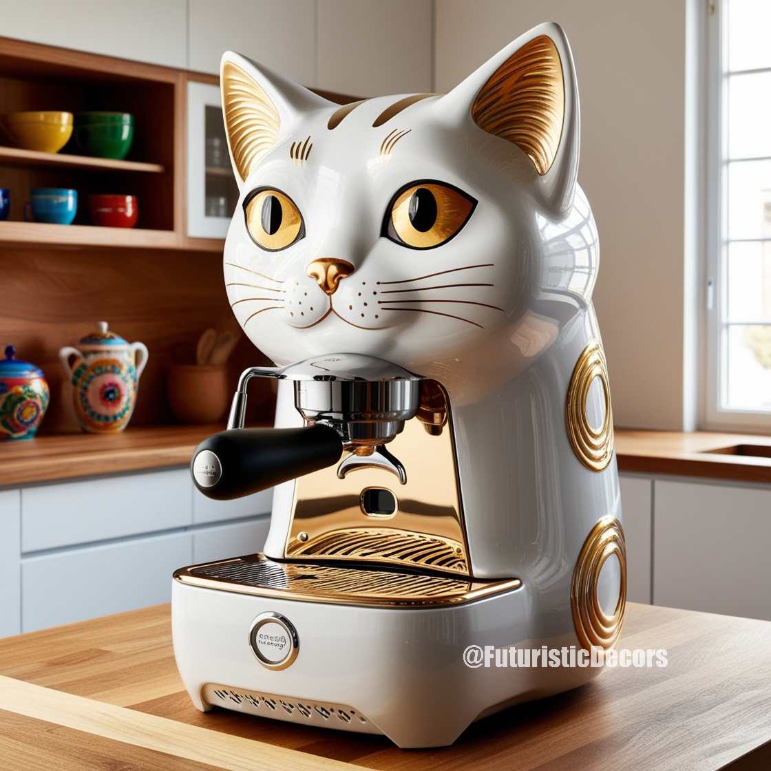 Cat Coffee Maker