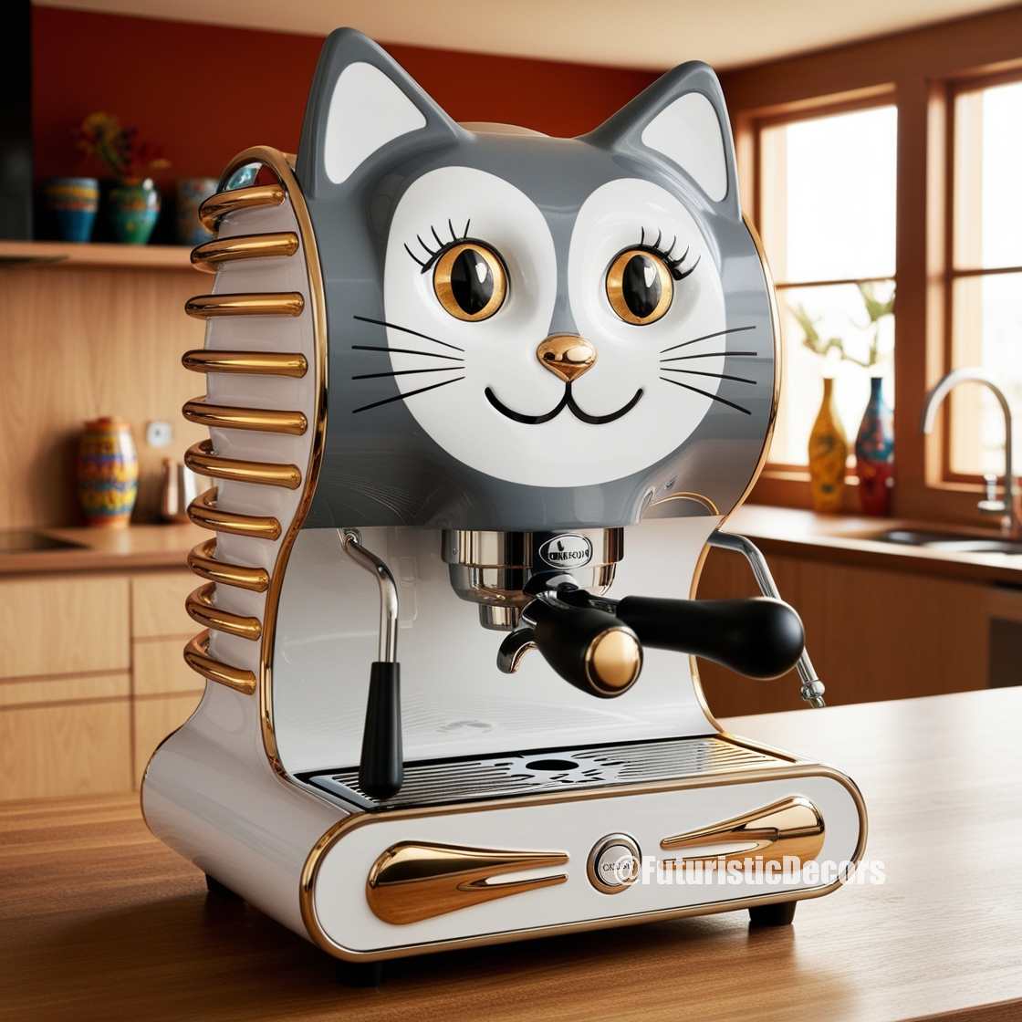 Cat Coffee Maker